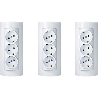 Atra - Eldosa - 3-outlet - surface-mount Power strip - Publicité Atra - Eldosa - 3-outlet - surface-mount Power strip - Publicité