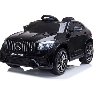 Mercedes AMG GLC 63S Elektroauto für Kinder - Schwarz Mercedes AMG GLC 63S Elektroauto für Kinder - Schwarz
