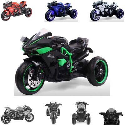 Moni Ninja Elektroradmotorrad - LED-Beleuchtung, MP3, 3 Räder Moni Ninja Elektroradmotorrad - LED-Beleuchtung, MP3, 3 Räder