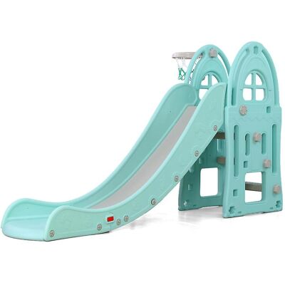 Moni Kinderrutsche Alegra 18016 - Blau - 172 cm - Max 40 kg Moni Kinderrutsche Alegra 18016 - Blau - 172 cm - Max 40 kg