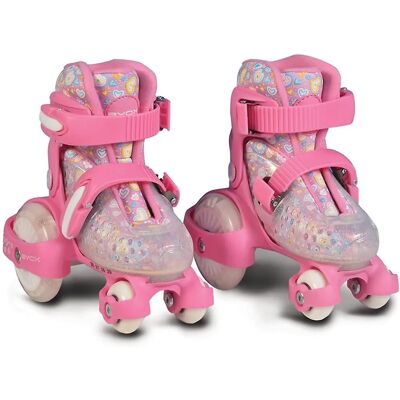 Byox Beetle XS Rollschuhe - Pink - Größe 26-29 - Für Anfänger Byox Beetle XS Rollschuhe - Pink - Größe 26-29 - Für Anfänger