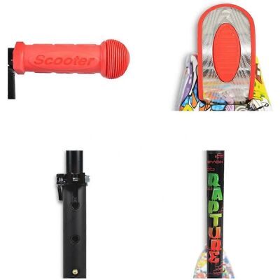Byox Rapture Kinderroller aus Aluminium - Stabil Beleuchtete Räder Byox Rapture Kinderroller aus Aluminium - Stabil Beleuchtete Räder