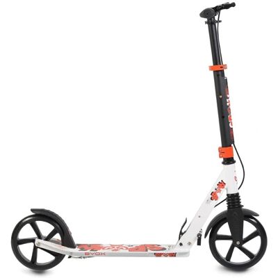 Byox Spooky Kinderscooter - Faltbar, bis 100 kg, Bremse, Stoßdämpfer Byox Spooky Kinderscooter - Faltbar, bis 100 kg, Bremse, Stoßdämpfer