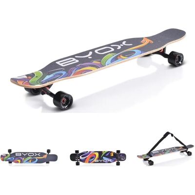 Byox 42" Dancing Style Longboard - Max 100kg Byox 42" Dancing Style Longboard - Max 100kg