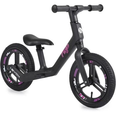 Byox Pink Mojo 12-Zoll Balance Bike mit verstellbaren Luftreifen & Sattel Byox Pink Mojo 12-Zoll Balance Bike mit verstellbaren Luftreifen & Sattel