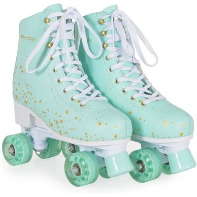 Byox Wish ABEC-5 Rollschuhe - Glitzerrollen, Tragetasche, Verstellbar Byox Wish ABEC-5 Rollschuhe - Glitzerrollen, Tragetasche, Verstellbar