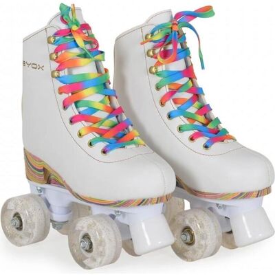 Byox Donna Wei Roller Skates - Kinderskates mit Glitzer Byox Donna Wei Roller Skates - Kinderskates mit Glitzer
