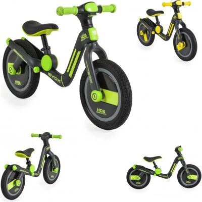 Byox Harly 12 Balance Bike - Verstellbarer Kunststoffrahmen - Grün Byox Harly 12 Balance Bike - Verstellbarer Kunststoffrahmen - Grün