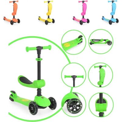 Moni Lamborghini 2-in-1 Kinderscooter & Balance Fahrrad - Grün Moni Lamborghini 2-in-1 Kinderscooter & Balance Fahrrad - Grün