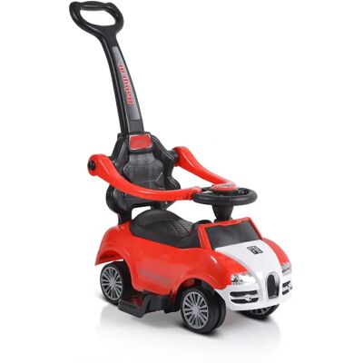 Moni Rider 208 - Rutschauto mit Griff, Rückenlehne, Fußstütze Moni Rider 208 - Rutschauto mit Griff, Rückenlehne, Fußstütze