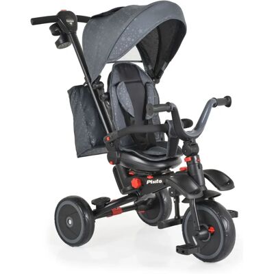 Byox Grauer Pluto Faltbares Dreirad - Kinder 3-in-1 Lauflernrad Byox Grauer Pluto Faltbares Dreirad - Kinder 3-in-1 Lauflernrad