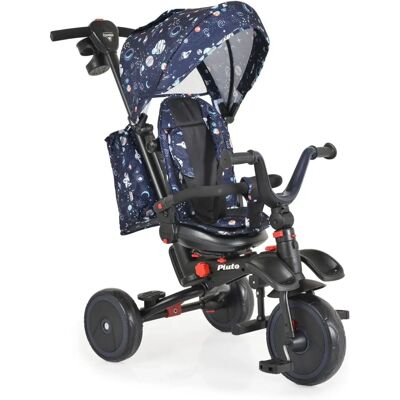 Byox Blau Faltbares Dreirad mit EVA-Reifen & Drehbarem Sitz Byox Blau Faltbares Dreirad mit EVA-Reifen & Drehbarem Sitz