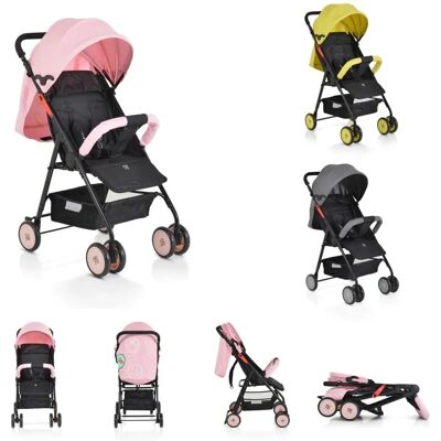 Moni Capri Pink Leichtgewicht Kinderwagen - Babywagen Moni Capri Pink Leichtgewicht Kinderwagen - Babywagen