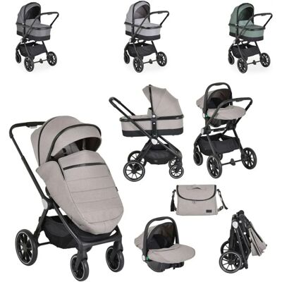 Cangaroo Marke Modell - 3-in-1 Kinderwagen mit Autositz & Babywanne Cangaroo Marke Modell - 3-in-1 Kinderwagen mit Autositz & Babywanne