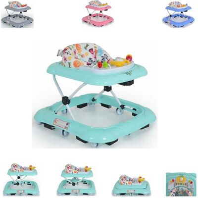 Moni Jungle Fun Baby Walker - Höhenverstellbar, Licht & Musik - 12kg Max Moni Jungle Fun Baby Walker - Höhenverstellbar, Licht & Musik - 12kg Max
