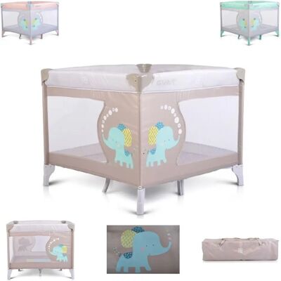 Moni Giga Reisegitterbett - Klappbares Mesh-Bett für Kinder Moni Giga Reisegitterbett - Klappbares Mesh-Bett für Kinder