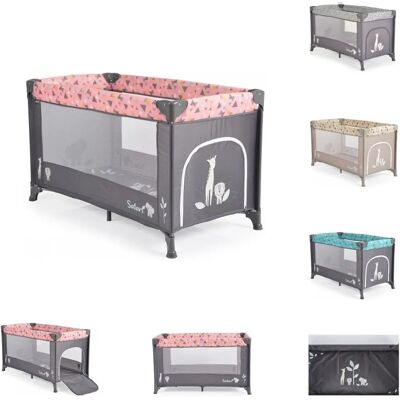 Moni Reisebett - Pink Safari Spielplatz mit Sichtfenstern Moni Reisebett - Pink Safari Spielplatz mit Sichtfenstern