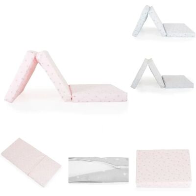 Moni Babybett Klappmatratze - Pink - 120x60cm - Babybett Moni Babybett Klappmatratze - Pink - 120x60cm - Babybett