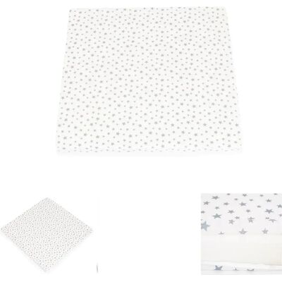 Moni Laufgittermatratze - 88x88x5cm, Weiß - Laufgittermatratze Moni Laufgittermatratze - 88x88x5cm, Weiß - Laufgittermatratze