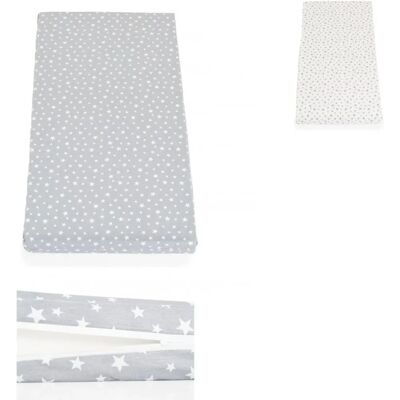 Moni Babybett-Matratze Classico - Abnehmbarer Baumwollbezug, 120x60 cm Moni Babybett-Matratze Classico - Abnehmbarer Baumwollbezug, 120x60 cm
