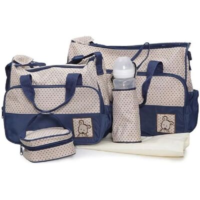 Moni Stella Wickeltaschen-Set - Isolierte Babyflaschen-Tasche Moni Stella Wickeltaschen-Set - Isolierte Babyflaschen-Tasche