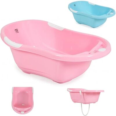 Moni Babybadewanne Lilly Platzsparend mit Wasserablauf Moni Babybadewanne Lilly Platzsparend mit Wasserablauf