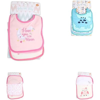 Cangaroo Baby Lätzchen Set 3er Tibby - Wasserdicht, Selbstverschluss - Ab Geburt Cangaroo Baby Lätzchen Set 3er Tibby - Wasserdicht, Selbstverschluss - Ab Geburt