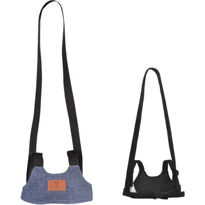 Cangaroo Baby Harness Oliver - Verstellbarer blauer Laufgurt Cangaroo Baby Harness Oliver - Verstellbarer blauer Laufgurt