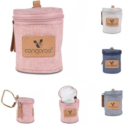 Cangaroo Celio Schnullertasche - Tragbare Babybeißring & Schnullerbeutel Cangaroo Celio Schnullertasche - Tragbare Babybeißring & Schnullerbeutel