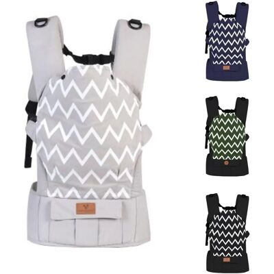 Cangaroo Babytrage Explorer 3 in 1 Grau - Babytrage Cangaroo Babytrage Explorer 3 in 1 Grau - Babytrage