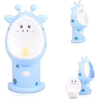 Cangaroo Masai Urinal - Giraffen-Toilettentrainer, Wandmontage, Blau Cangaroo Masai Urinal - Giraffen-Toilettentrainer, Wandmontage, Blau