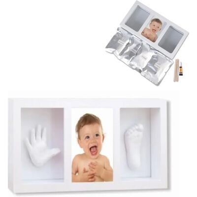 Cangaroo Baby Hand- und Fußabdruck-Set - Weiß Cangaroo Baby Hand- und Fußabdruck-Set - Weiß