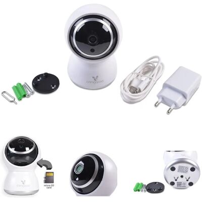 Cangaroo Baby Monitor Teya - 360° Drehung, WLAN/Lan Kamera, Infrarot Nachtsicht Cangaroo Baby Monitor Teya - 360° Drehung, WLAN/Lan Kamera, Infrarot Nachtsicht