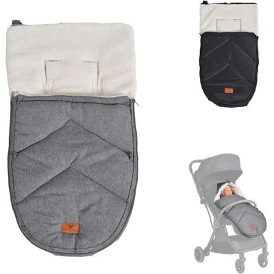 Cangaroo Luxe Kinderwagen Fußsack - Wetterfest, Durchgehender Reißverschluss Cangaroo Luxe Kinderwagen Fußsack - Wetterfest, Durchgehender Reißverschluss
