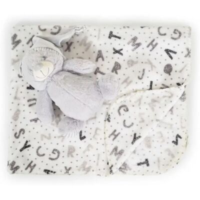 Cangaroo Babydecke - Grau - 90x75cm - Babydecke Cangaroo Babydecke - Grau - 90x75cm - Babydecke