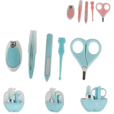 Cangaroo Baby Maniküre-Set Apfel - Nagelschere, Nagelknipser, Feile, Pinzette - Baby Produkt Cangaroo Baby Maniküre-Set Apfel - Nagelschere, Nagelknipser, Feile, Pinzette - Baby Produkt