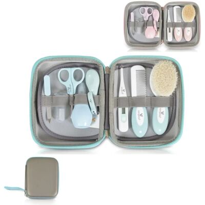 Cangaroo Babypflegeset M1419 - Reiseetui, 9-tlg, Blau Cangaroo Babypflegeset M1419 - Reiseetui, 9-tlg, Blau