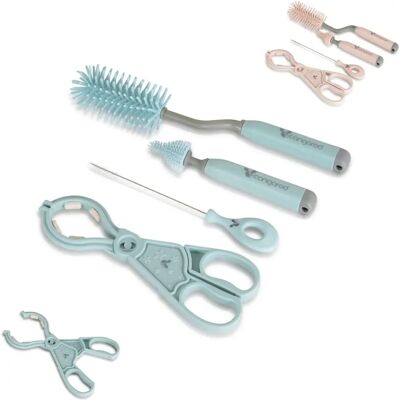 Cangaroo Babyflaschenreinigungsset - 4-teilig, 2 Bürsten, Strohhalmbürste Cangaroo Babyflaschenreinigungsset - 4-teilig, 2 Bürsten, Strohhalmbürste