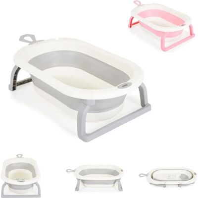 Cangaroo Babybadewanne mit Digitalthermometer - Grau - 87 cm Cangaroo Babybadewanne mit Digitalthermometer - Grau - 87 cm