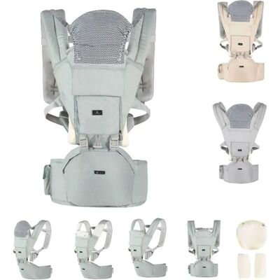 Cangaroo Babytrage Ivy - Verstellbarer Hüftgurt - Ab 5 Monaten Cangaroo Babytrage Ivy - Verstellbarer Hüftgurt - Ab 5 Monaten