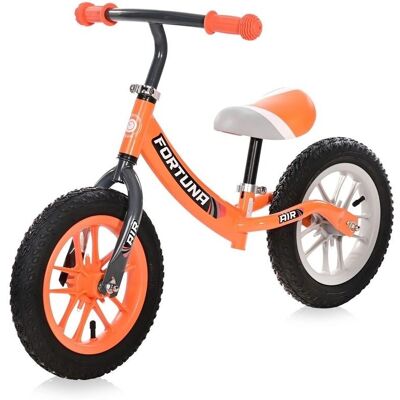 Lorelli Orange Balance Bike Fortuna 12 Zoll, Luftreifen, Leuchtende Felgen Lorelli Orange Balance Bike Fortuna 12 Zoll, Luftreifen, Leuchtende Felgen