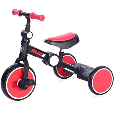 Triciclo Lorelli Buzz - Altezza regolabile, ruote EVA, Rosso Triciclo Lorelli Buzz - Altezza regolabile, ruote EVA, Rosso