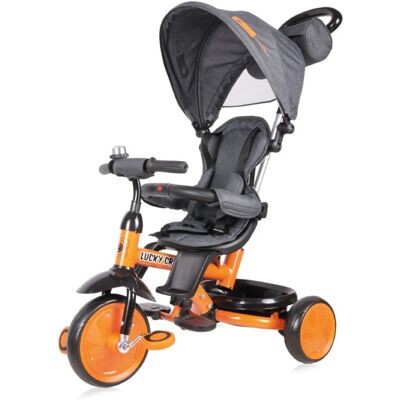 Lorelli Dreirad 4 in 1 Orange - Kinderrad Lorelli Dreirad 4 in 1 Orange - Kinderrad