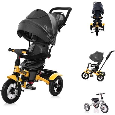 Lorelli Neo 4 in 1 Dreirad - Gelb Lorelli Neo 4 in 1 Dreirad - Gelb