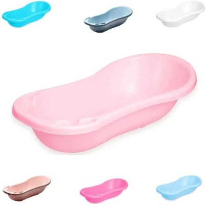 Lorelli Baby Badewanne - Anatomisch Pink 100 cm mit Ablagefächern Lorelli Baby Badewanne - Anatomisch Pink 100 cm mit Ablagefächern