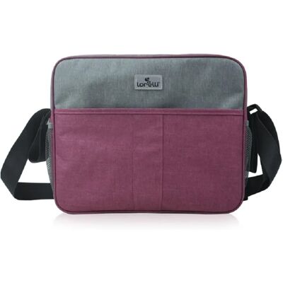 Lorelli Wickeltasche mit Wickelunterlage & Fächern - Pink Lorelli Wickeltasche mit Wickelunterlage & Fächern - Pink