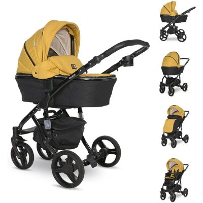 Lorelli Rimini Premium Kinderwagen - Leicht, verstellbar, Moskitonetz Lorelli Rimini Premium Kinderwagen - Leicht, verstellbar, Moskitonetz
