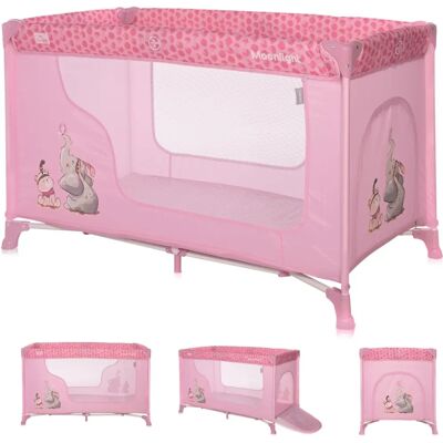 Lorelli Moonlight Reisebett - Faltbar, 1 Ebene, Mellow Rose Lorelli Moonlight Reisebett - Faltbar, 1 Ebene, Mellow Rose