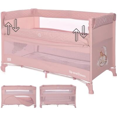 Lorelli Baby Reisebett Up ́n Down - 2 Ebenen, faltbar, mit Rädern Lorelli Baby Reisebett Up ́n Down - 2 Ebenen, faltbar, mit Rädern