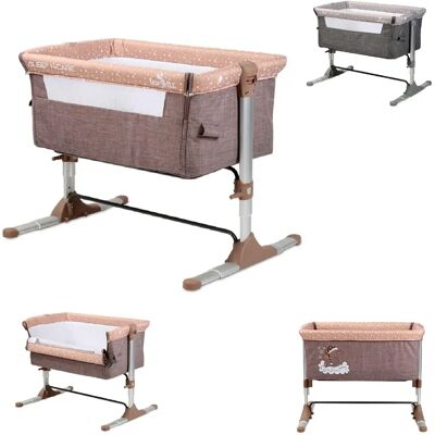 Lorelli Babybett Sleep n Care - Babybett - Beige - Höhenverstellbar Lorelli Babybett Sleep n Care - Babybett - Beige - Höhenverstellbar